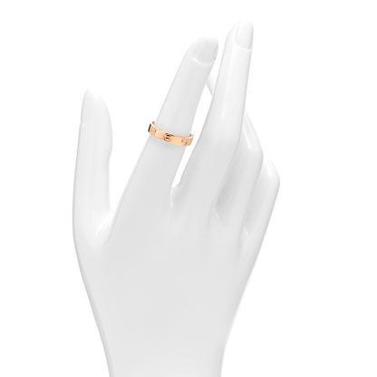 Cartier 18K Pink Gold 3.5mm LOVE Wedding Band Ring 51 5.75 2 of 5