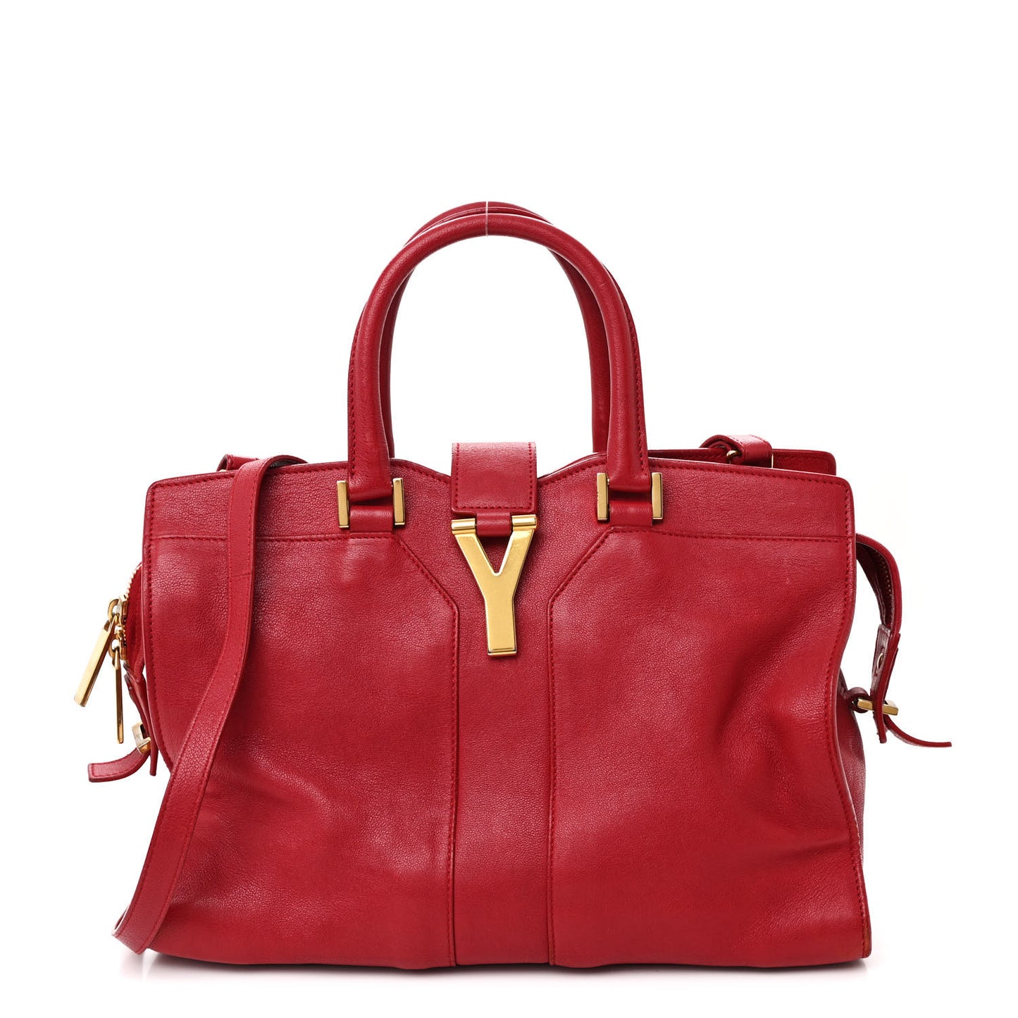 Sheepskin Small Cabas ChYc Rouge Orient