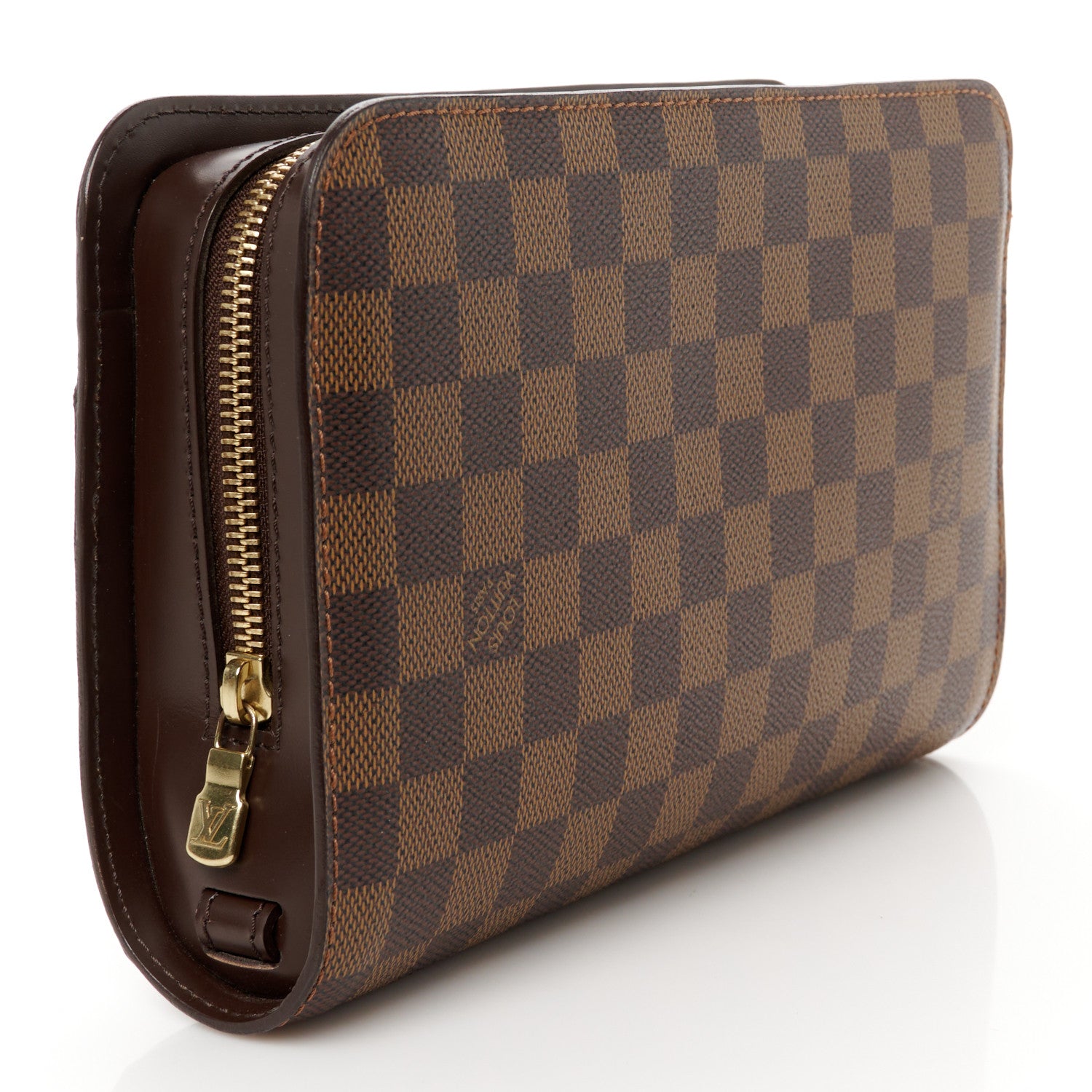 Louis Vuitton Damier Ebene Pochette Saint Louis Clutch 3 of 8