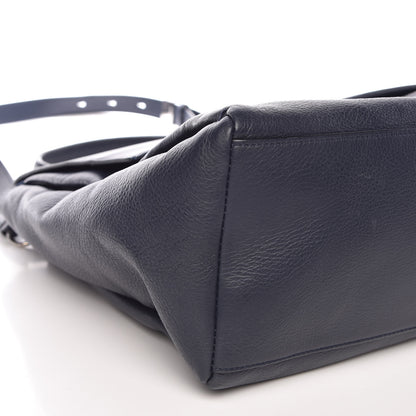 Givenchy Calfskin Medium Pandora Pure Flap Bag Blue 8 of 9