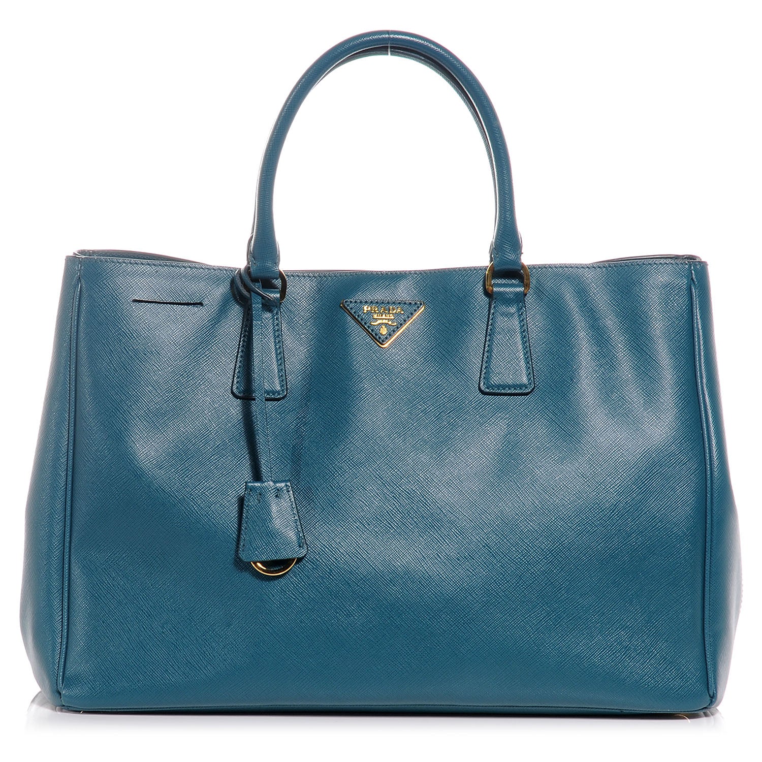 Prada Saffiano Lux Large Tote Ottanio 1 of 9
