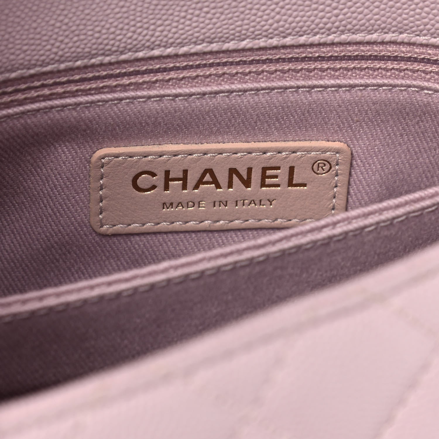 Chanel Caviar Quilted Mini Coco Handle Flap Lilas Lilac 6 of 13