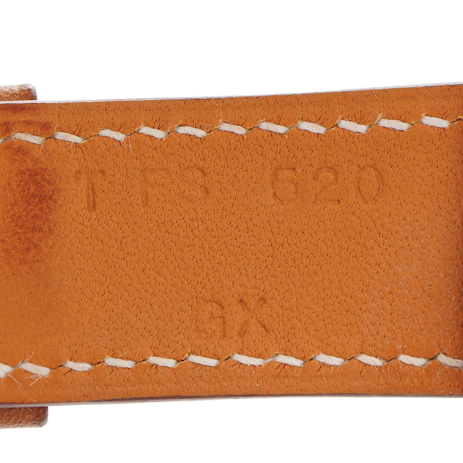 Hermes Barenia 38mm Apple Watch Double Tour Band Fauve 4 of 9