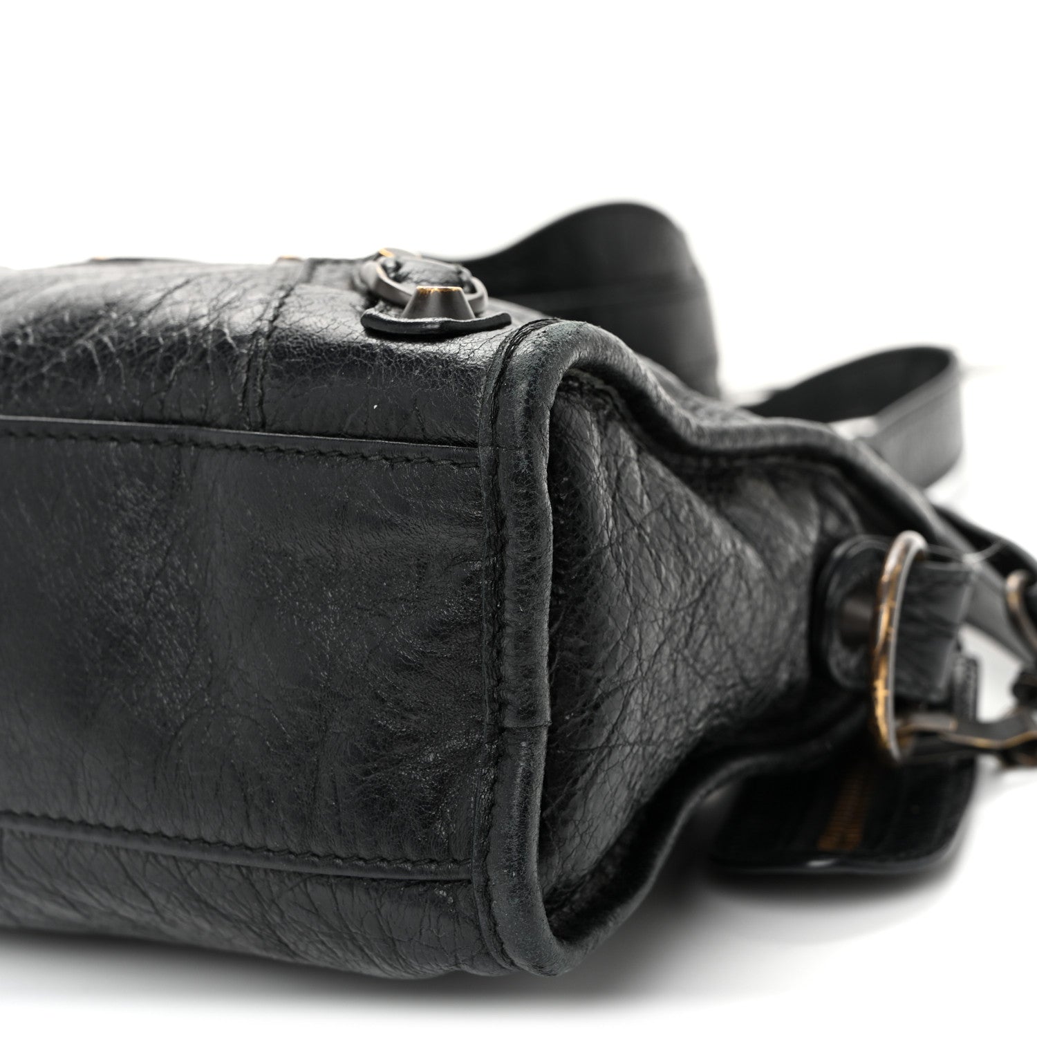 Balenciaga Agneau Classic Hardware Mini City Black 11 of 12