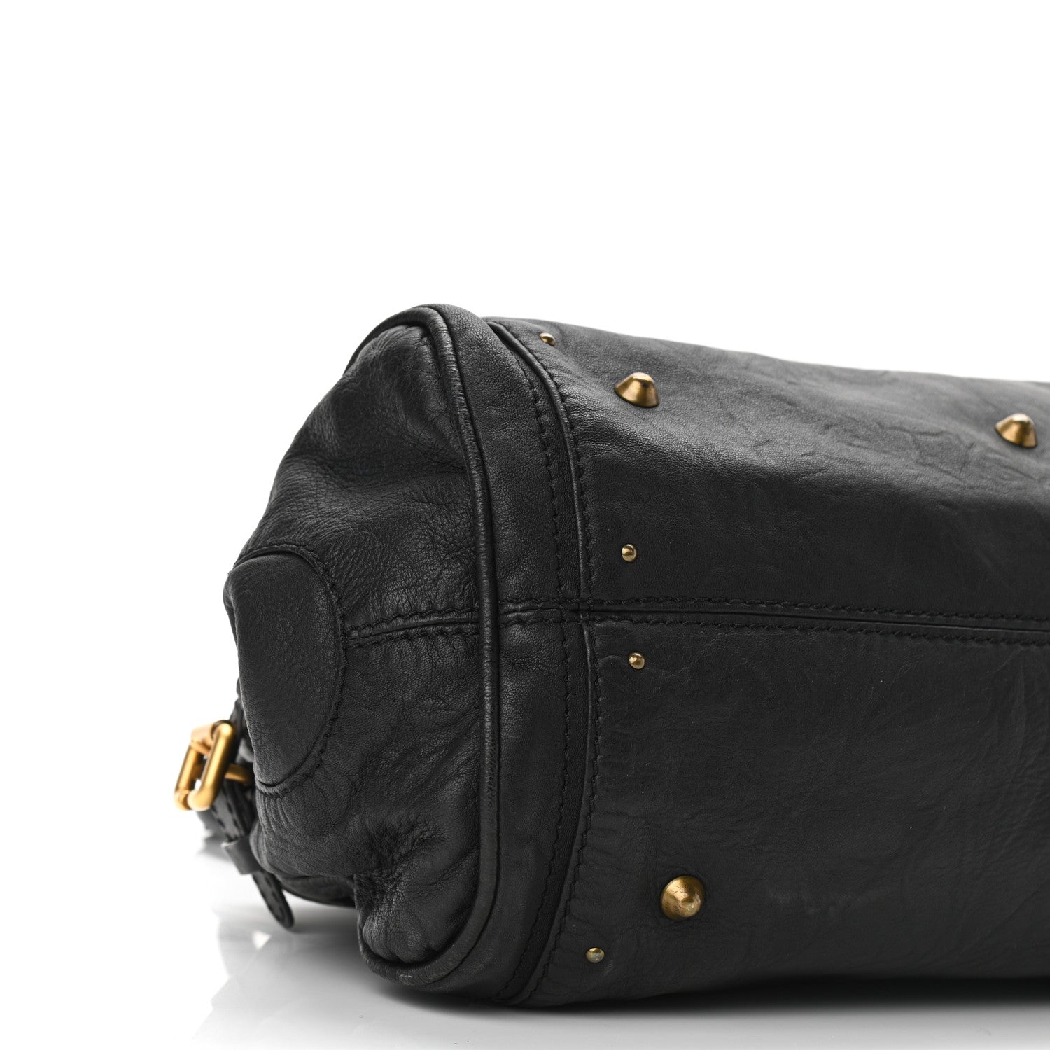 Chloe Calfskin Medium Paddington Satchel Black 8 of 9