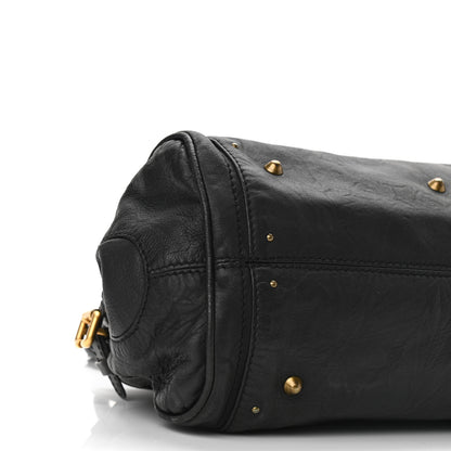Chloe Calfskin Medium Paddington Satchel Black 8 of 9