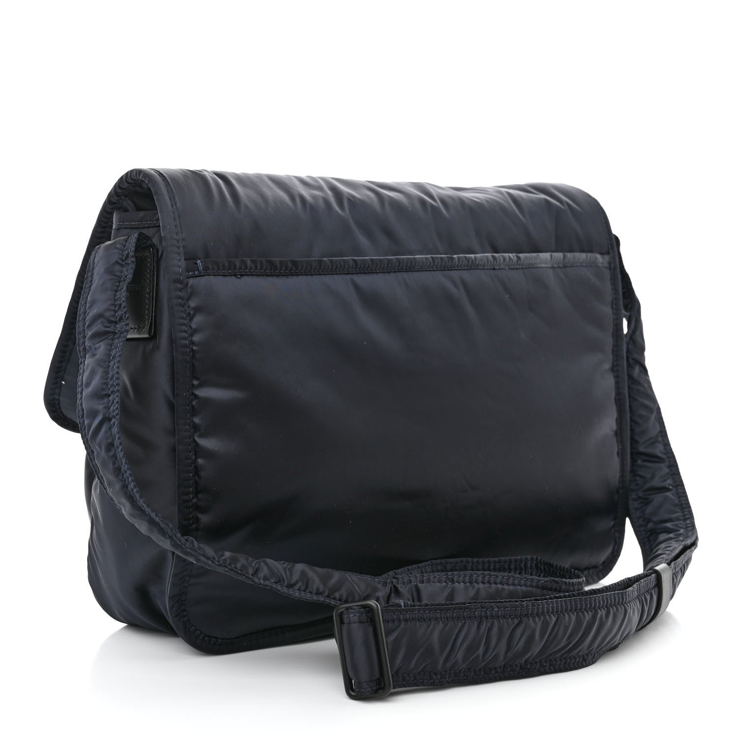 Saint Laurent Nylon Niki Messenger Dark Blueberry Black 3 of 10