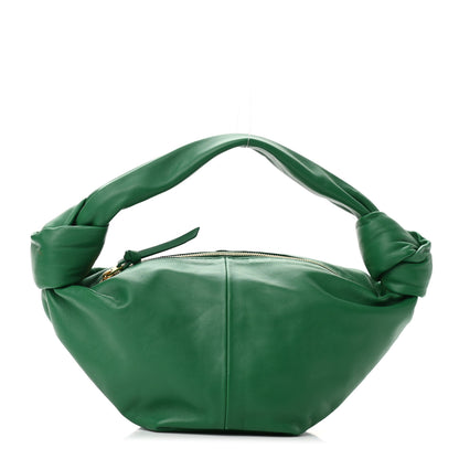 Bottega Veneta Nappa Mini Double Knot Bag Racing Green 1 of 10