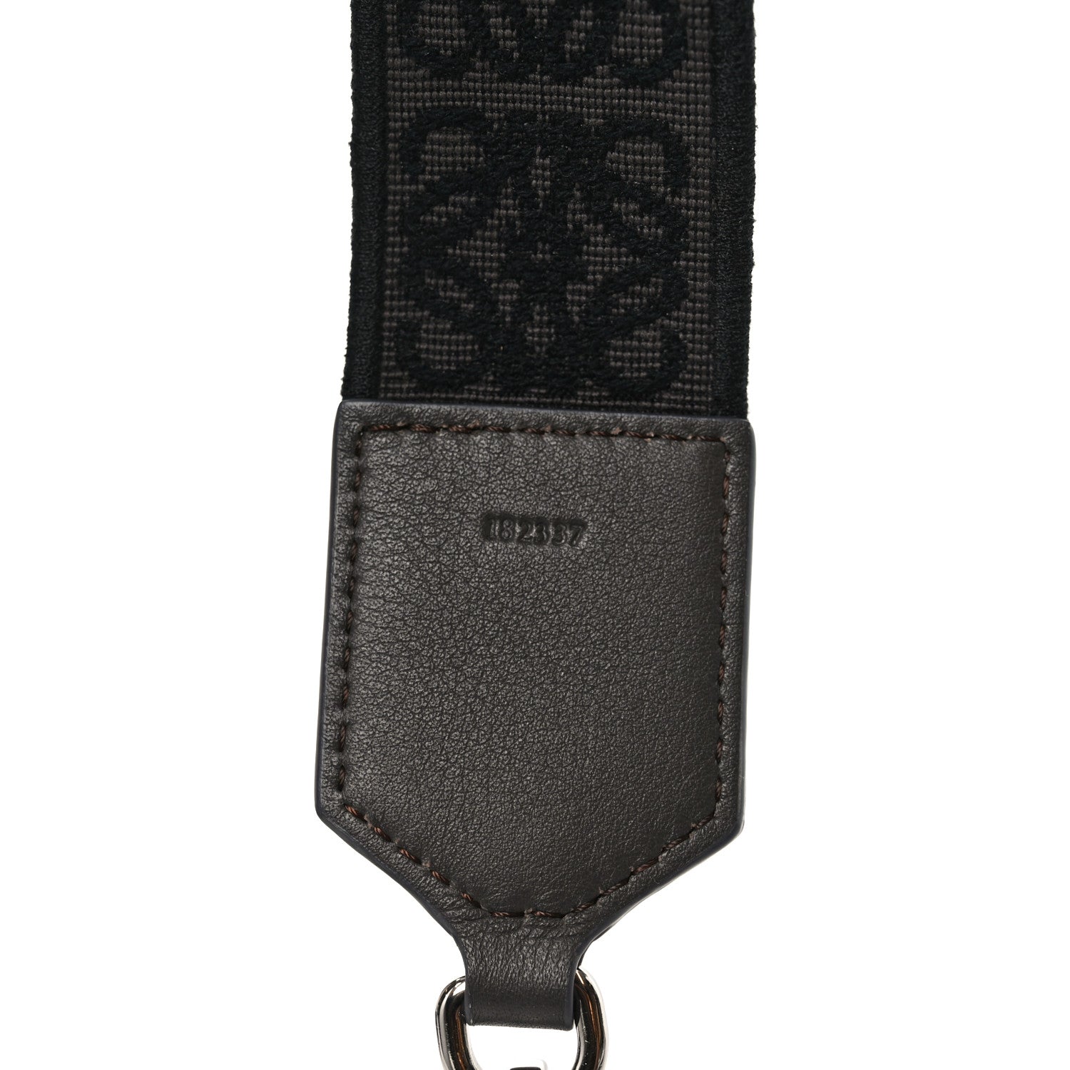 Loewe X SUNA FUJITA Calfskin Jacquard Mushroom Anagram Strap Maple 4 of 4