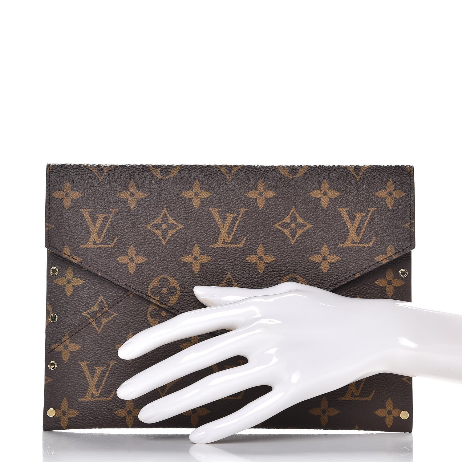 Louis Vuitton Monogram Rivets Enveloppe 2 of 6