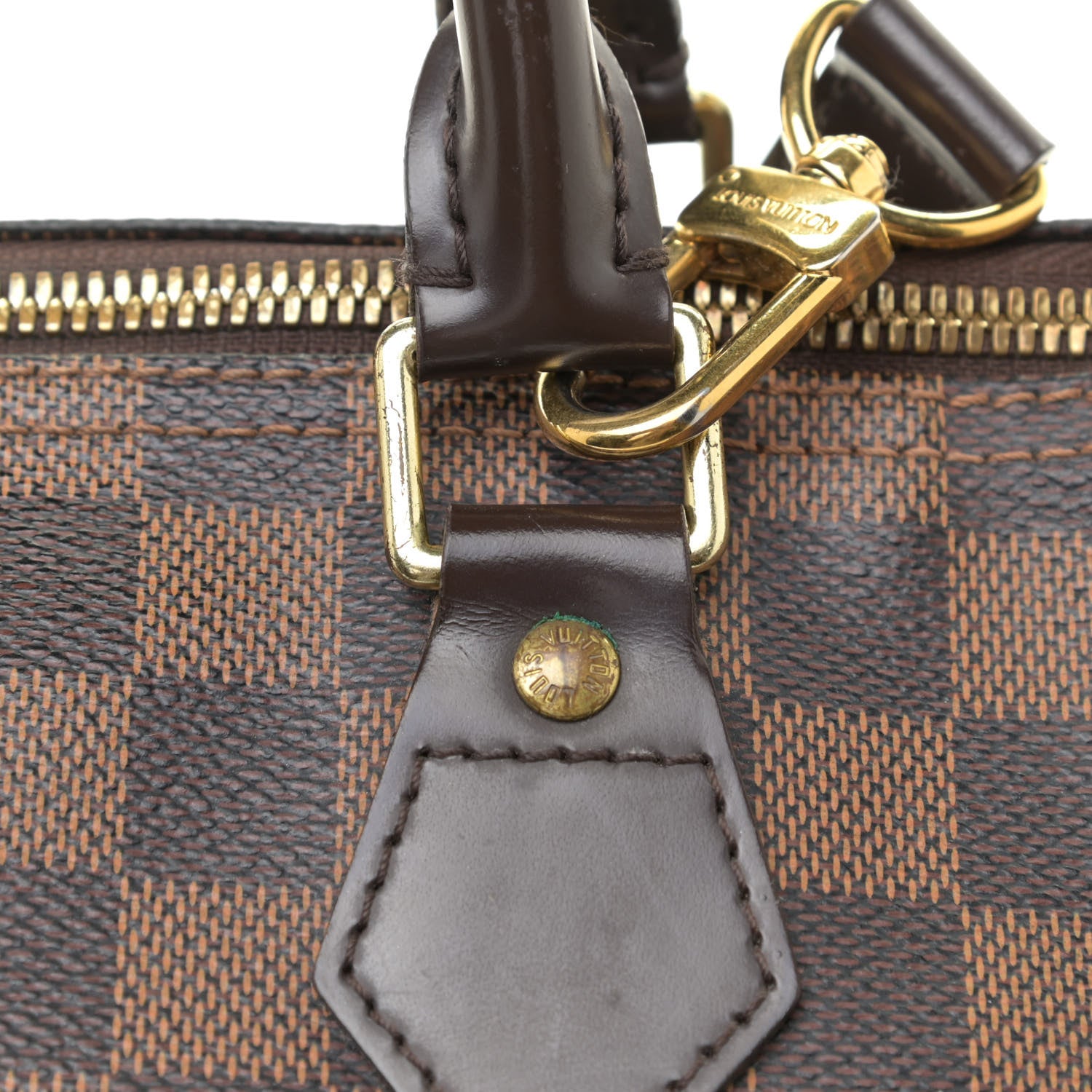Louis Vuitton Damier Ebene Speedy Bandouliere 30 11 of 14