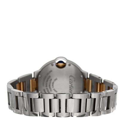 Cartier Stainless Steel 18K Yellow Gold 33mm Ballon Bleu De Cartier Automatic Watch 3 of 5