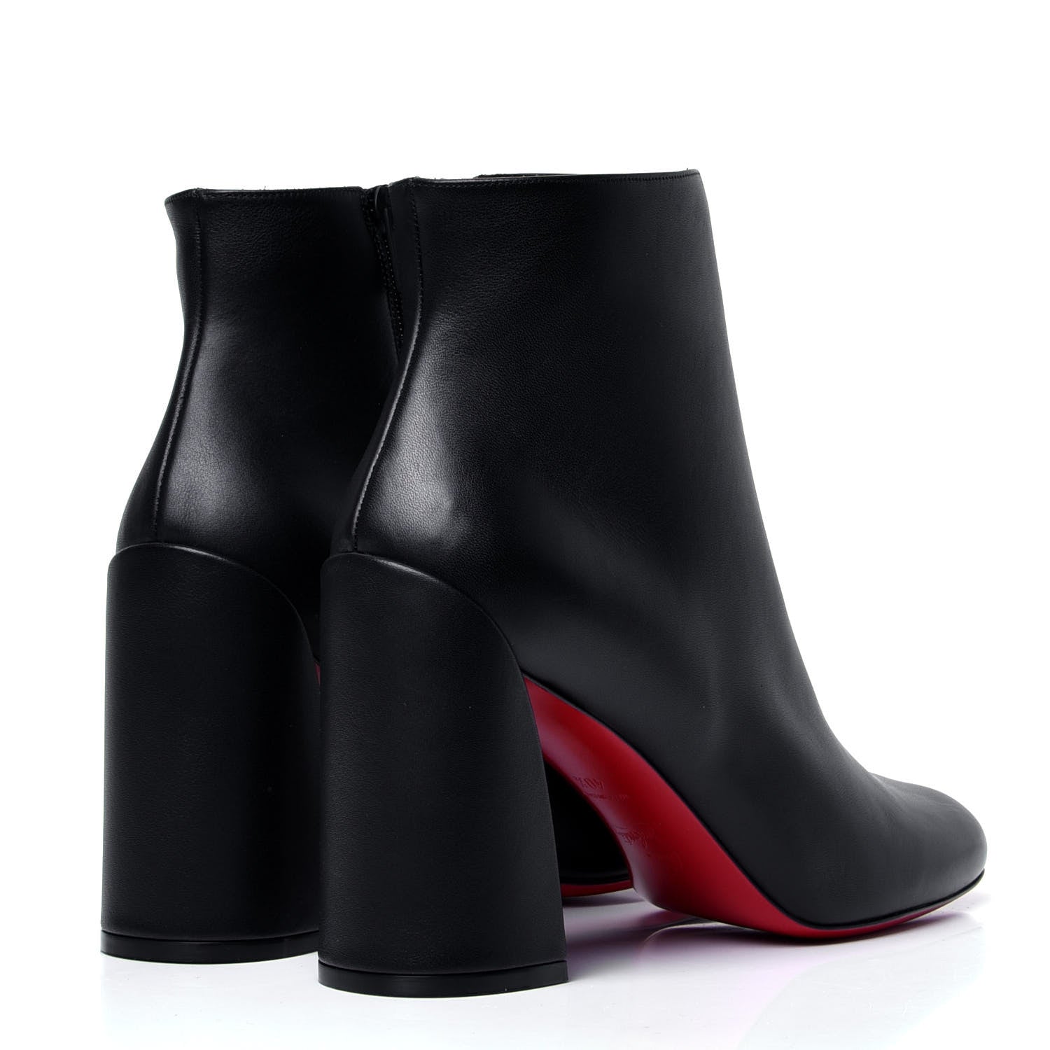 Christian Louboutin Calfskin Turela 85 Ankle Boots 40.5 Black 4 of 6