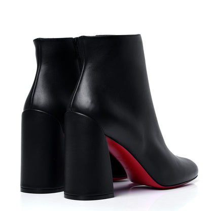 Christian Louboutin Calfskin Turela 85 Ankle Boots 40.5 Black 4 of 6