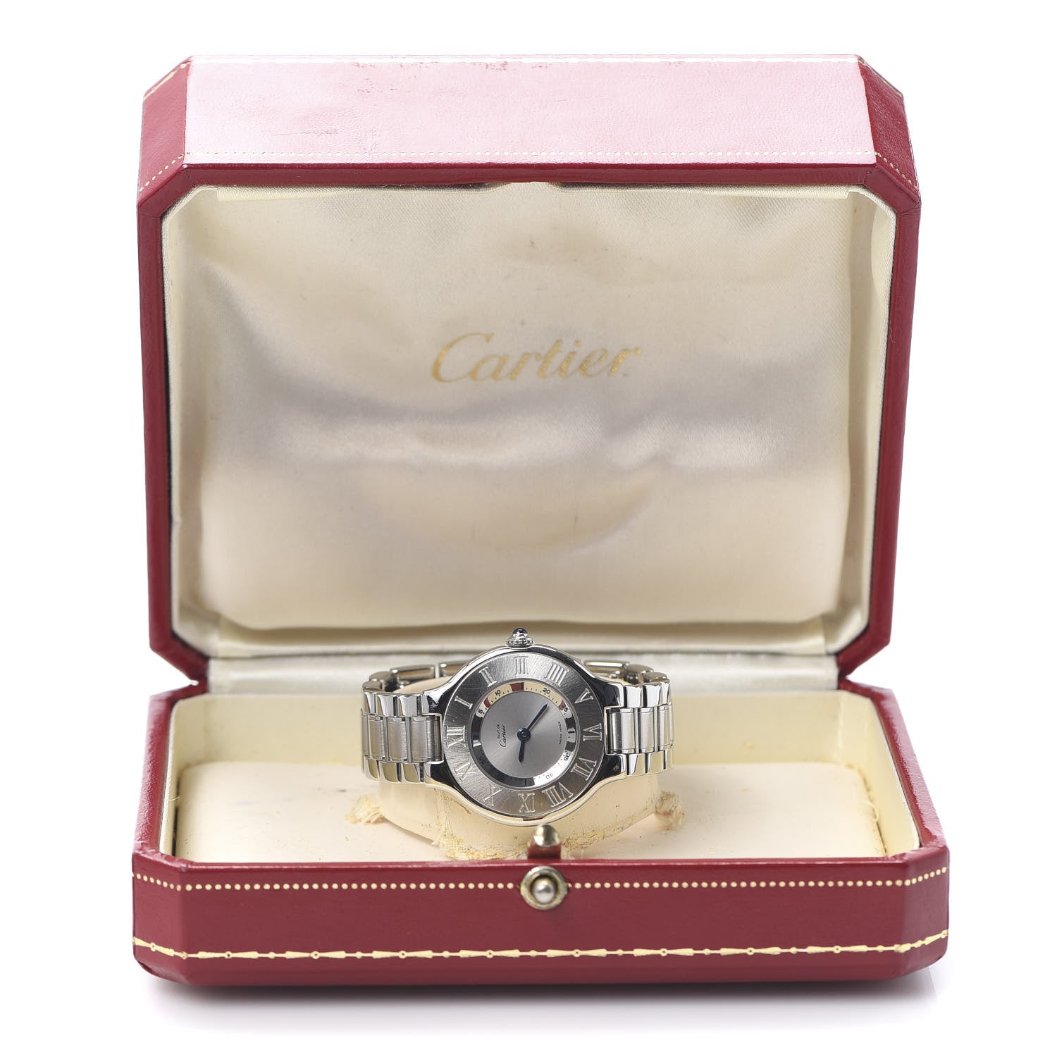 Cartier Stainless Steel 28mm Must De 21 Quartz Watch 8 of 8