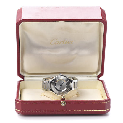 Cartier Stainless Steel 28mm Must De 21 Quartz Watch 8 of 8