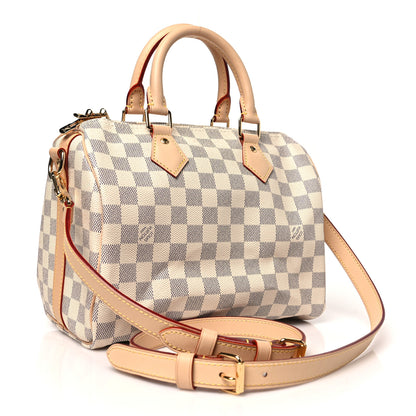 Louis Vuitton Damier Azur Speedy Bandouliere 25 3 of 10