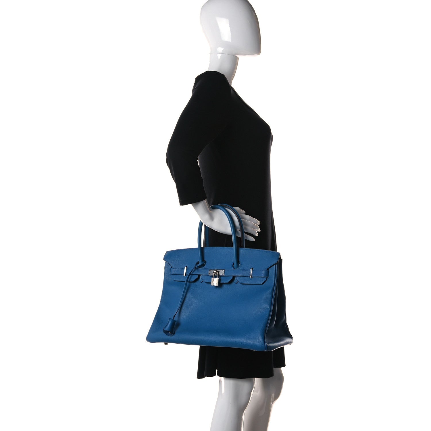 Hermes Epsom Birkin 35 Mykonos 2 of 39