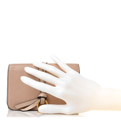 Chloe Calfskin Alphabet Compact Wallet Blush Nude 2 of 10