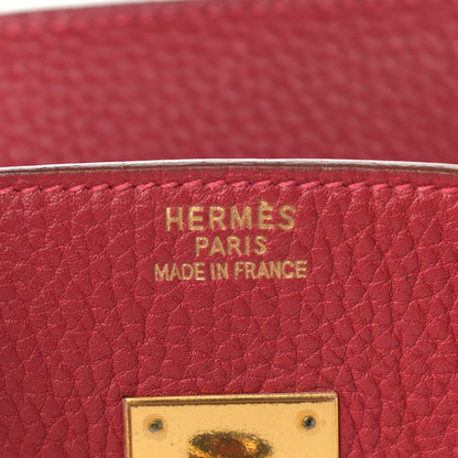 Hermes Togo Birkin 35 Rouge Vif 6 of 14
