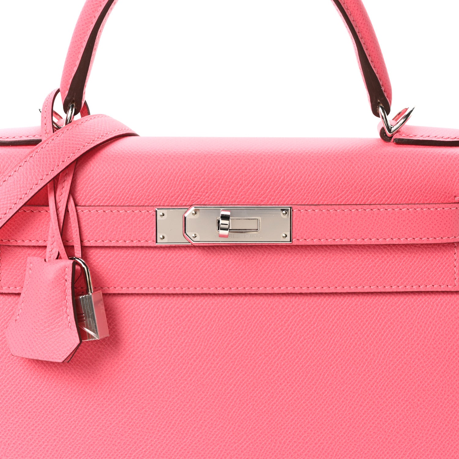 Hermes Epsom Kelly Sellier 28 Rose Azalee 7 of 10
