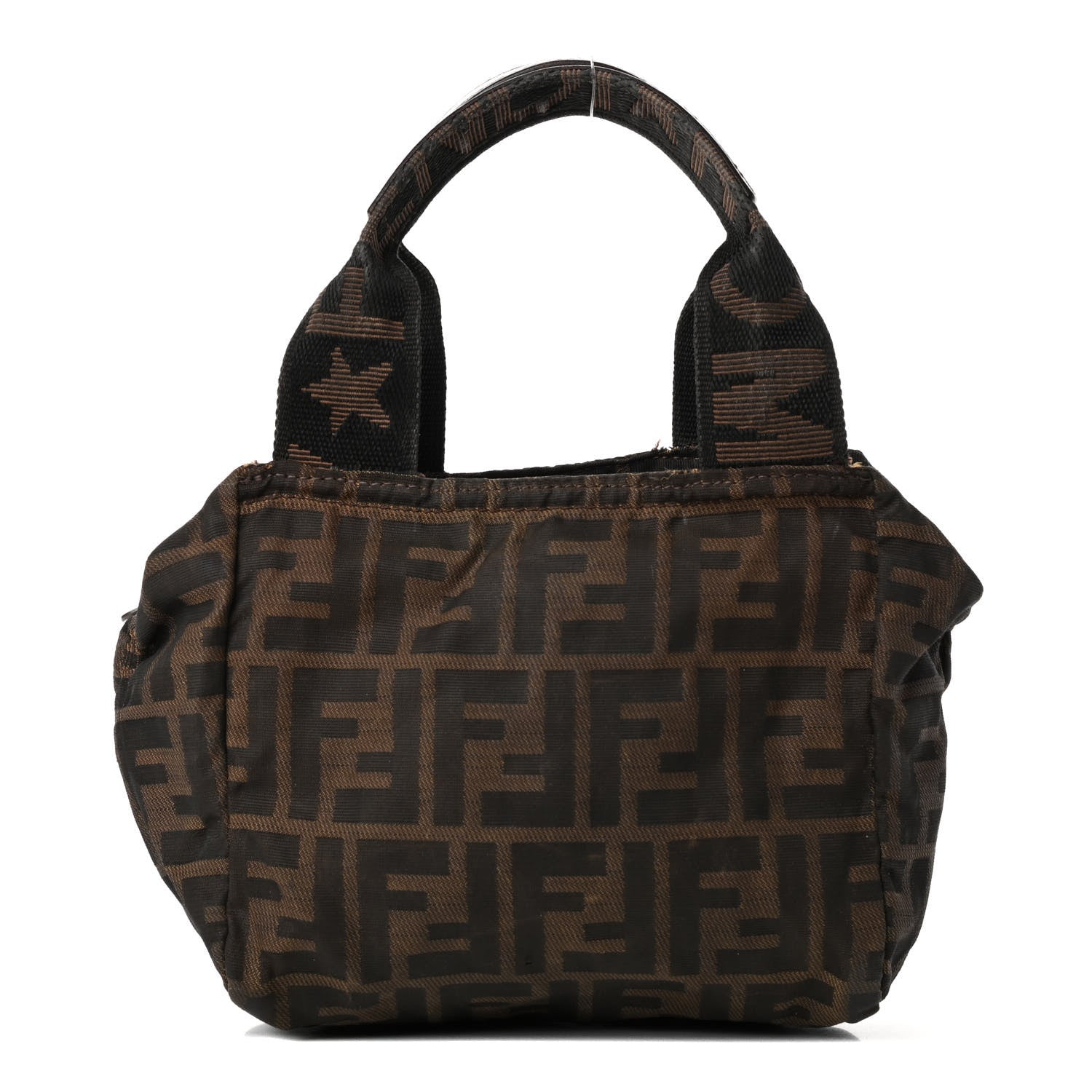 Fendi Fabric FF 1925 Mini Cosmetic Bag Tobacco 1 of 4