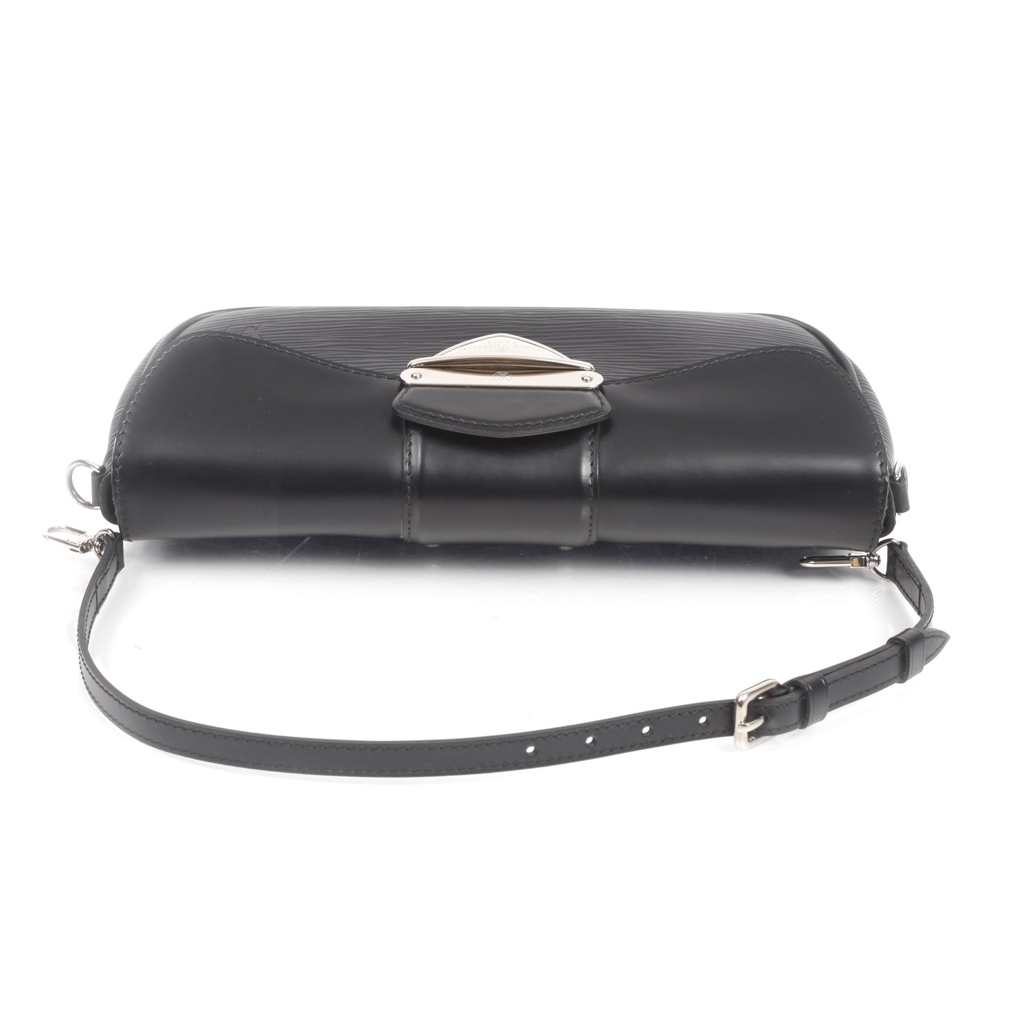Louis Vuitton Epi Montaigne Clutch Black 11 of 11
