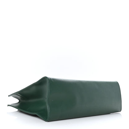 Telfar Vegan Leather Medium Shopping Bag Dark Olive 4 of 8