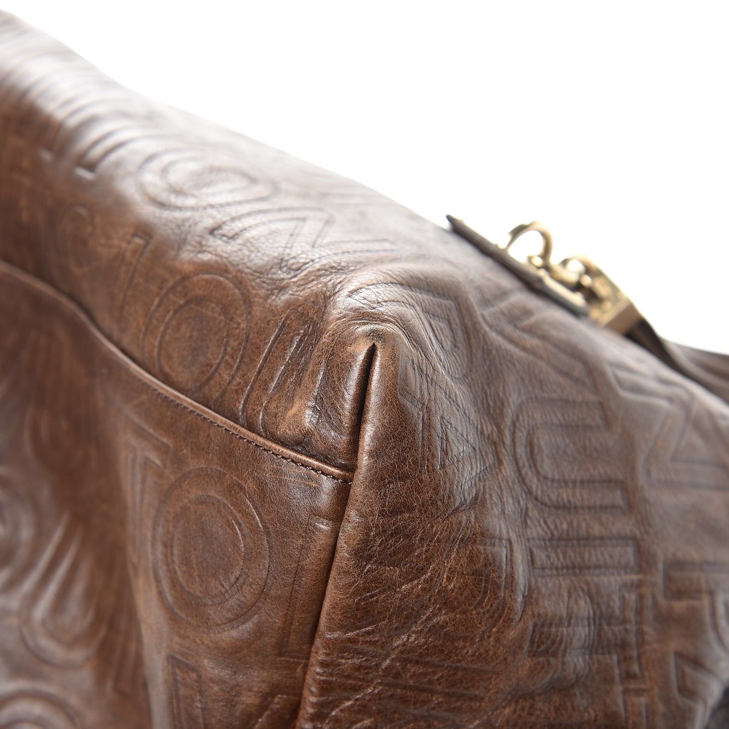 Monogram Paris Souple Whisper GM Chocolate