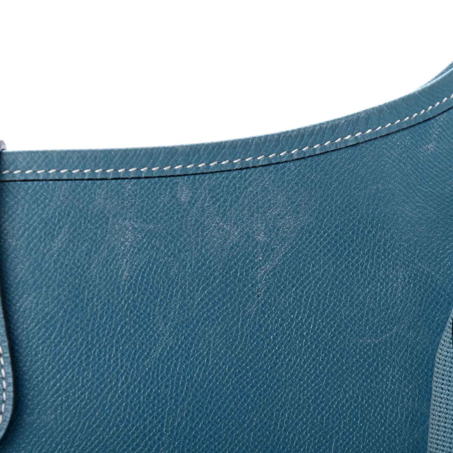 Hermes Epsom Evelyne GM Blue Jean 10 of 12