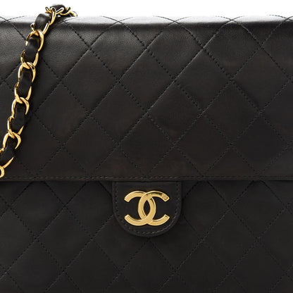 Chanel Lambskin Quilted Small Single Flap Bag Dark Brown 10 of 10
