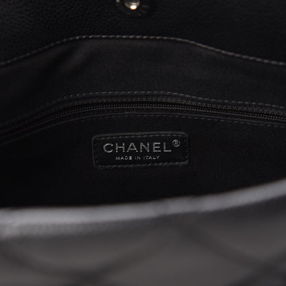 Chanel Caviar Quilted Timeless CC Soft Tote Black 8 of 10