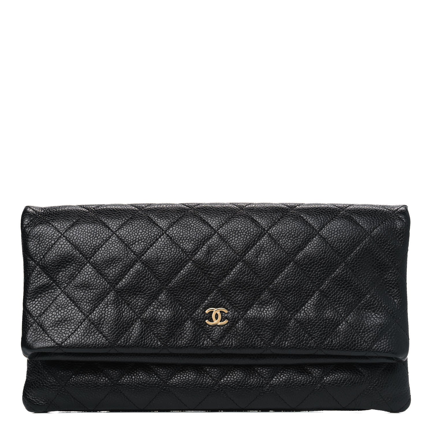 Chanel Caviar Quilted CC Beauty Clutch Black 1 of 4