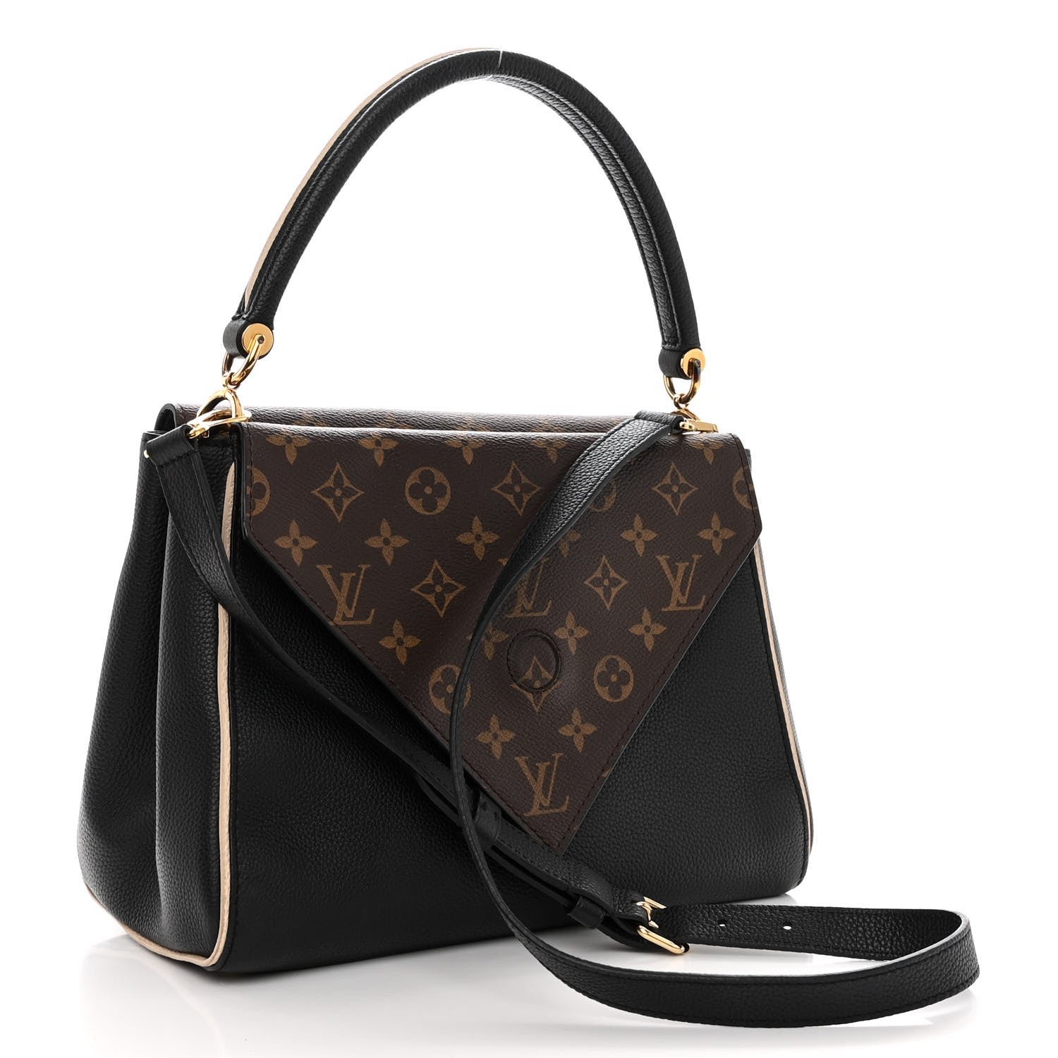 Louis Vuitton Monogram Double V Black 3 of 8