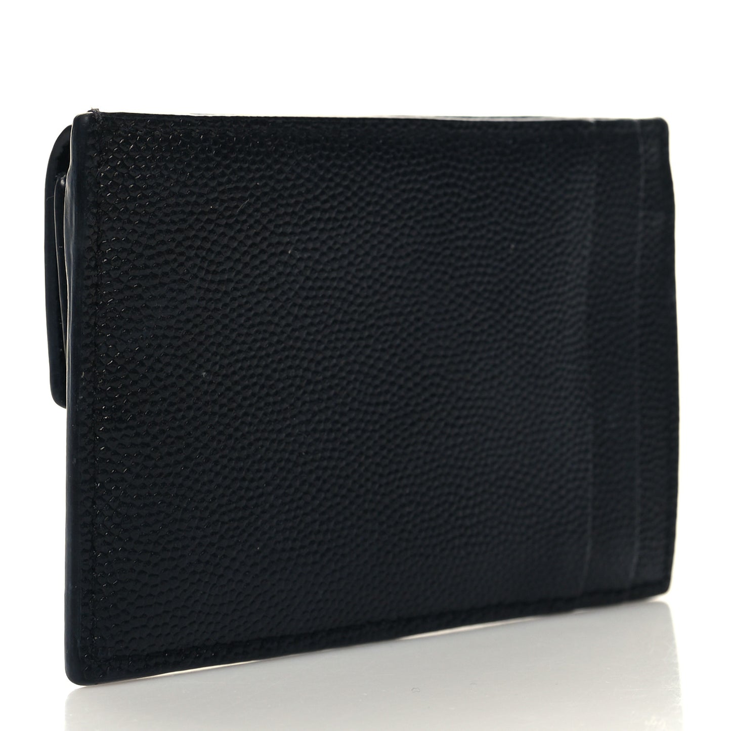 Grain De Poudre Uptown Monogram Card Case Black