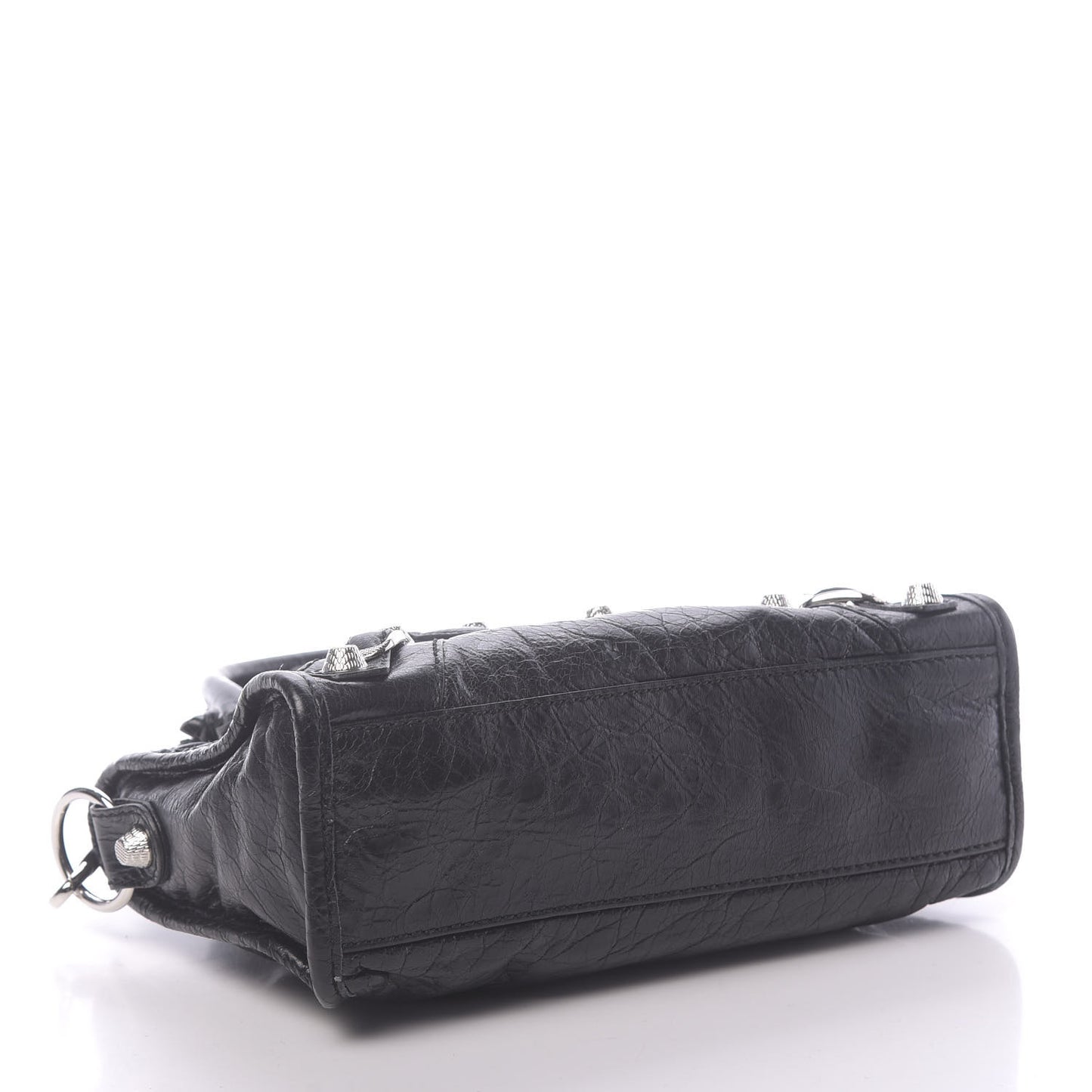 Agneau Giant 12 Silver Hardware Mini City Black