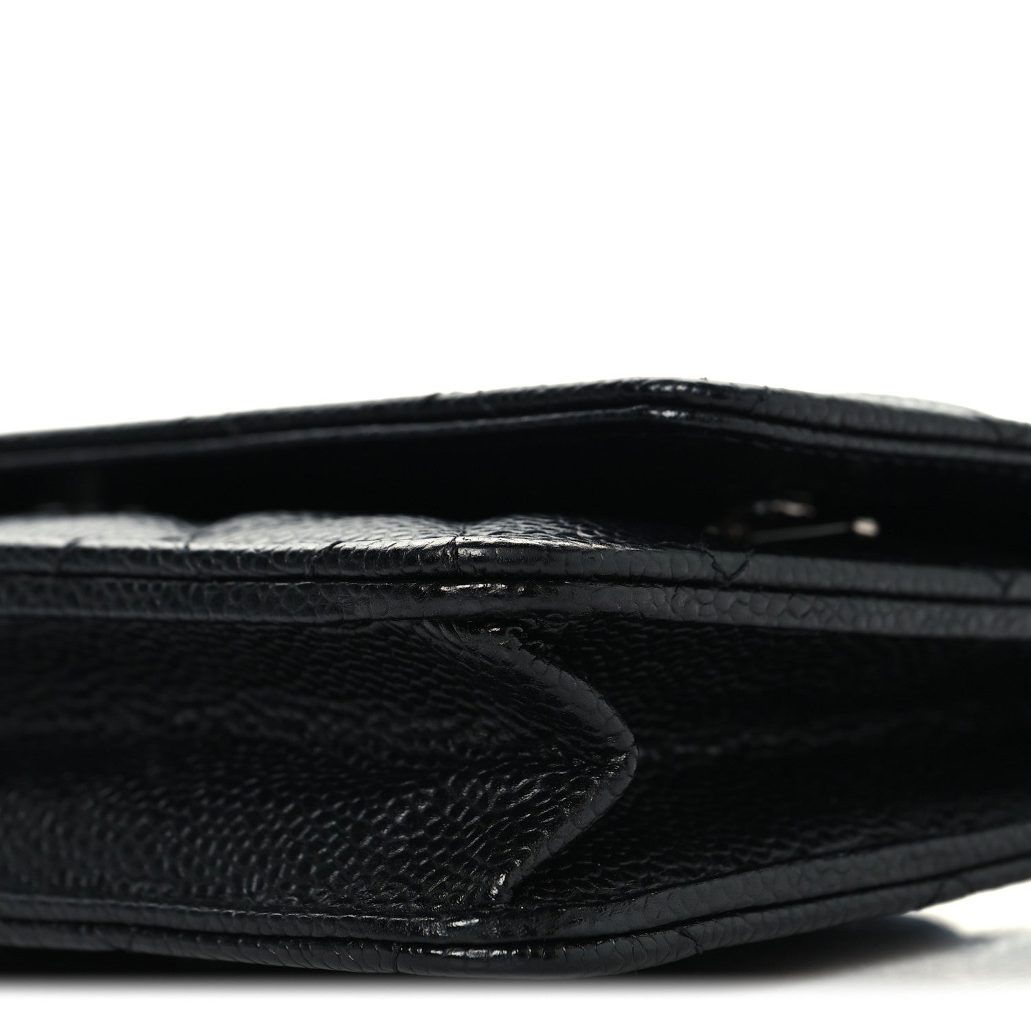 Chanel Caviar Quilted Wallet on Chain WOC Black 11 of 13