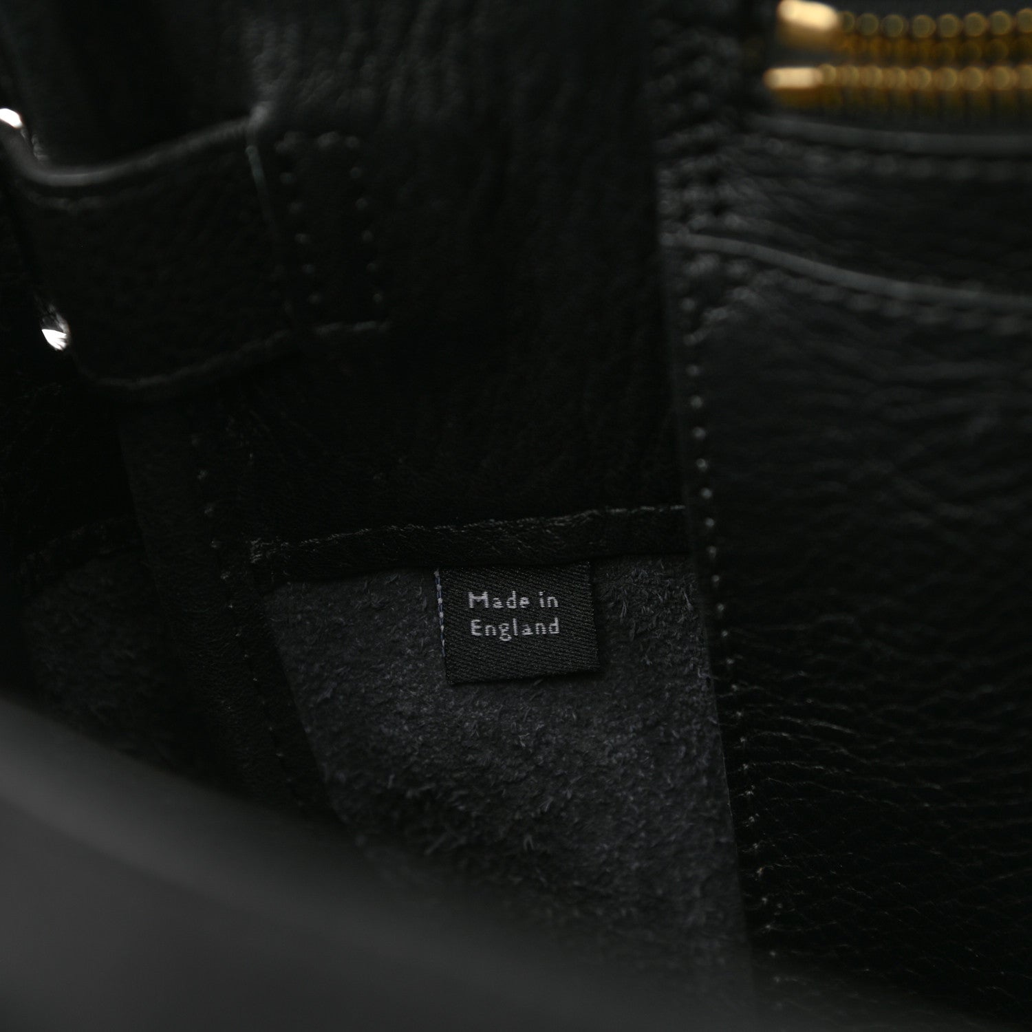 Mulberry Natural Leather Bayswater Black 7 of 10