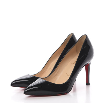 Christian Louboutin Patent Pigalle 85 Pumps 36 Black 3 of 11