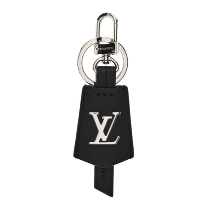 Louis Vuitton Calfskin Clochette Bag Charm Key Holder Black 1 of 4