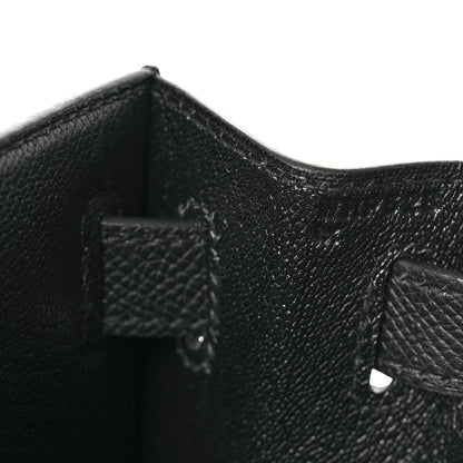 Hermes Epsom Kelly Sellier 28 Black 7 of 14