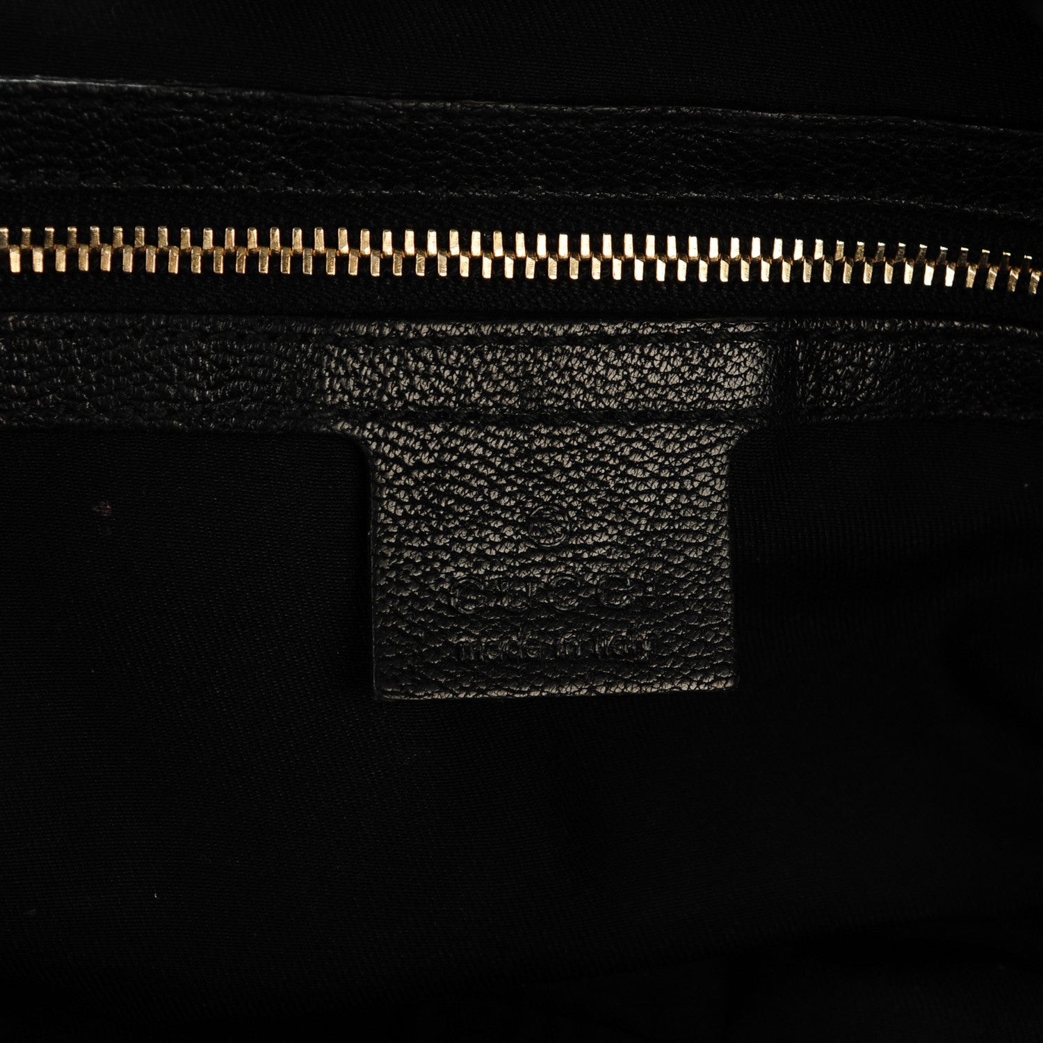 Gucci Goatskin Small Capri Bowler Black 6 of 7