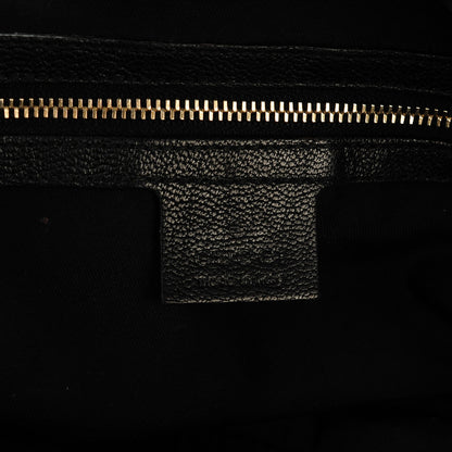 Gucci Goatskin Small Capri Bowler Black 6 of 7