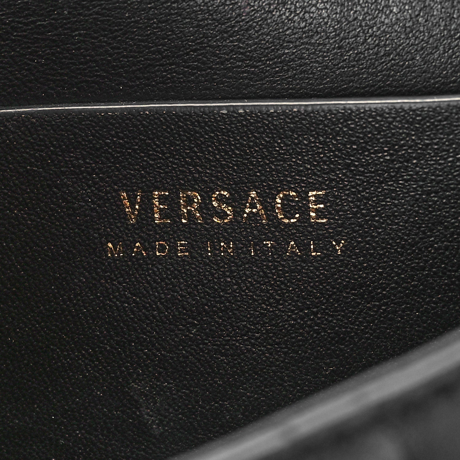 Versace Nappa Quilted Virtus Belt Bag Black 6 of 9