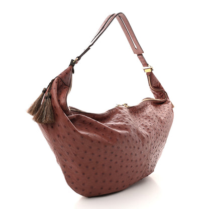 The Row Ostrich Sling 15 Hobo Brown 3 of 11