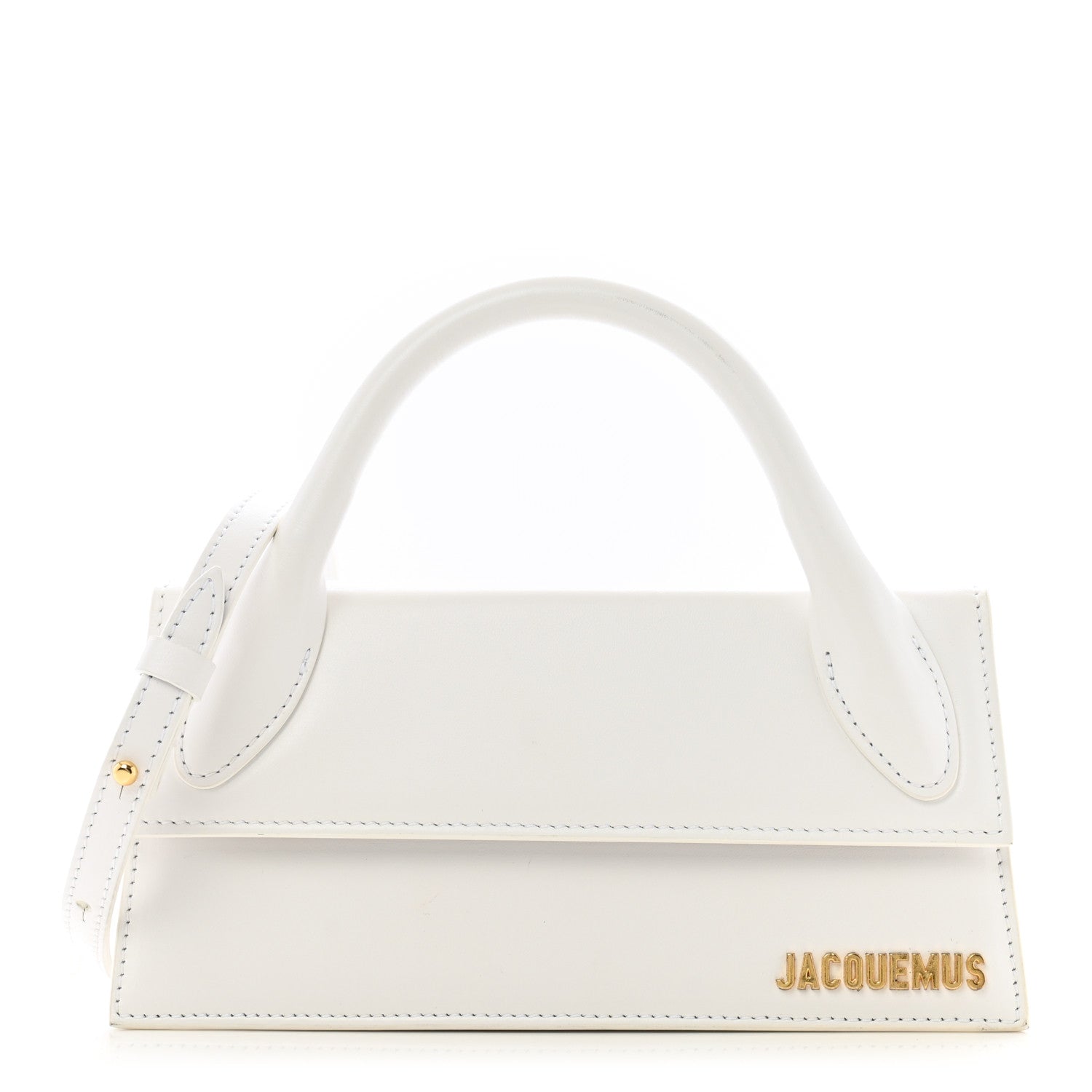 Jacquemus Smooth Calfskin Le Chiquito Long White 1 of 11