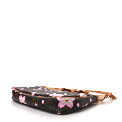Louis Vuitton Monogram Cherry Blossom Pochette Accessories Brown 8 of 10