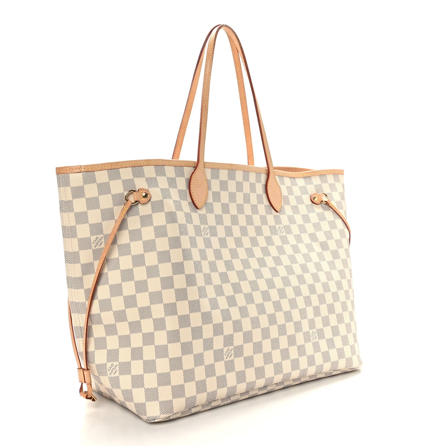 Damier Azur Neo Neverfull GM Rose Ballerine