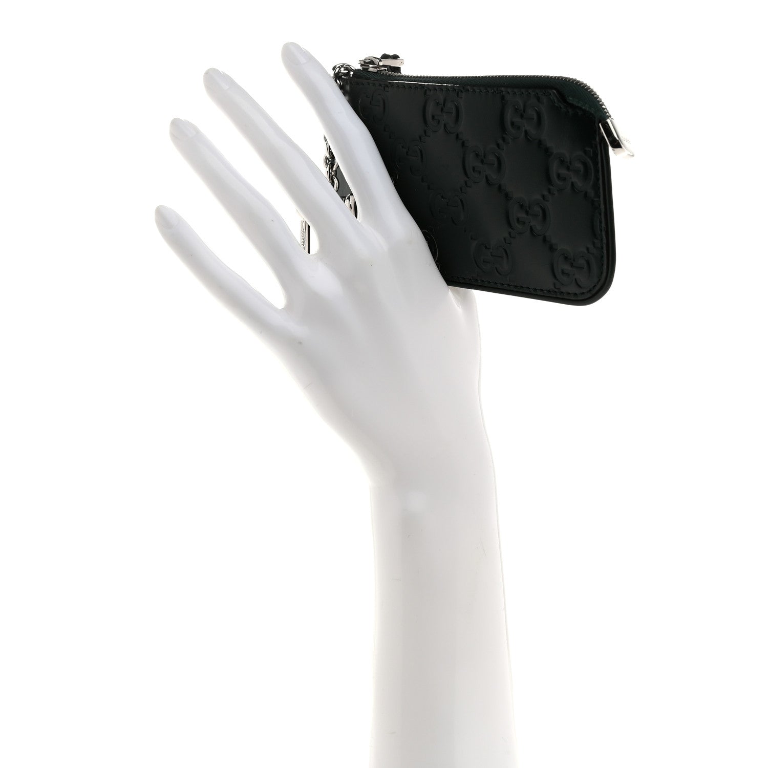 Gucci Guccissima Key Case Green 2 of 7