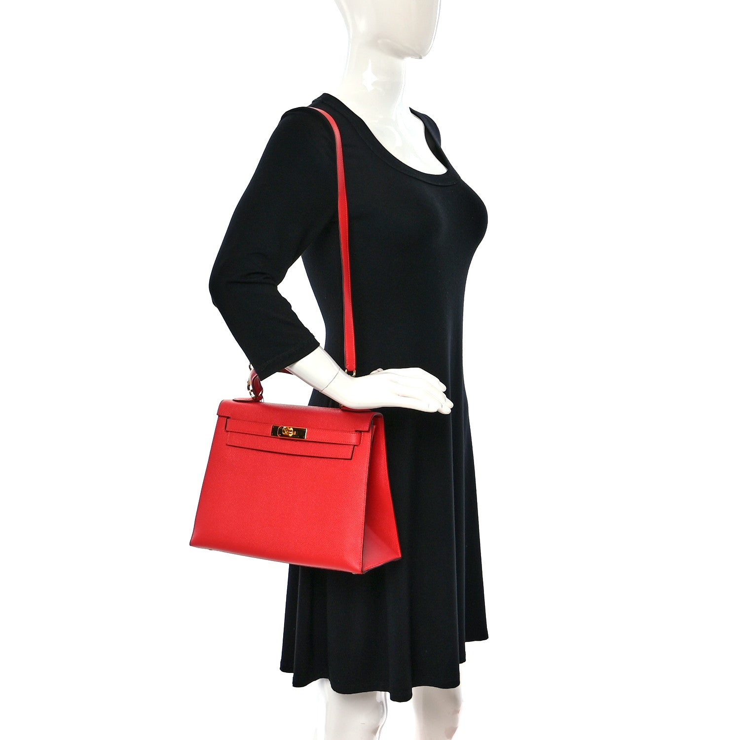 Hermes Epsom Kelly Sellier 28 Rose Jaipur 2 of 14